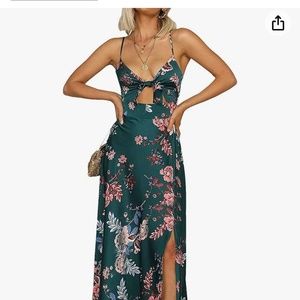 Midi floral dress